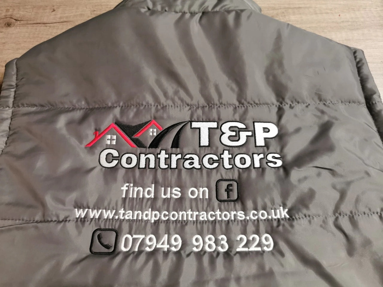 Custom Embroidered Padded Bodywarmer