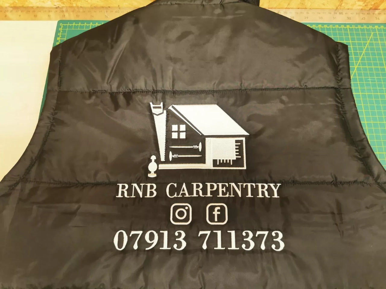 Custom Embroidered Padded Bodywarmer
