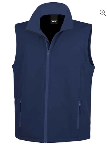 Custom Embroidered Personalised Softshell Gilet