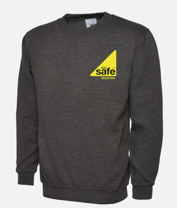 Gas Safe Logo Embroidered Sweatshirt