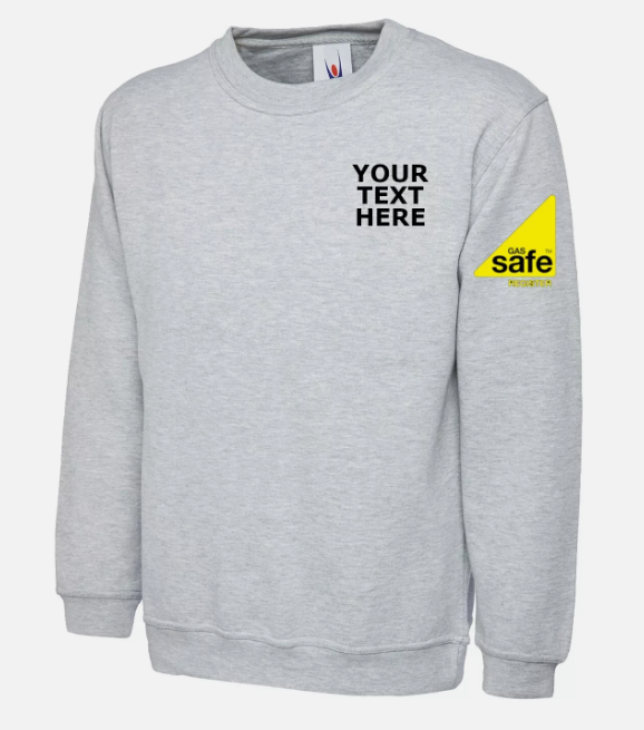 Gas Safe Logo Embroidered Sweatshirt
