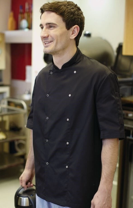 IBEX Men’s Chef Jacket Short Sleeves