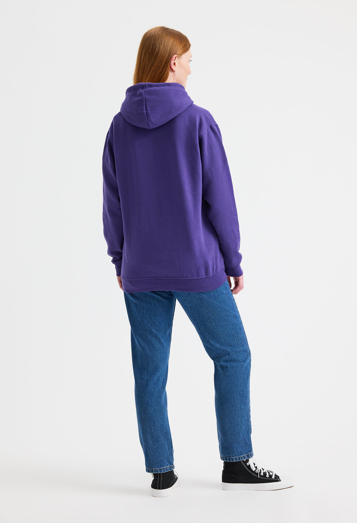 Uneek UC507 Contrast Hooded Sweatshirt
