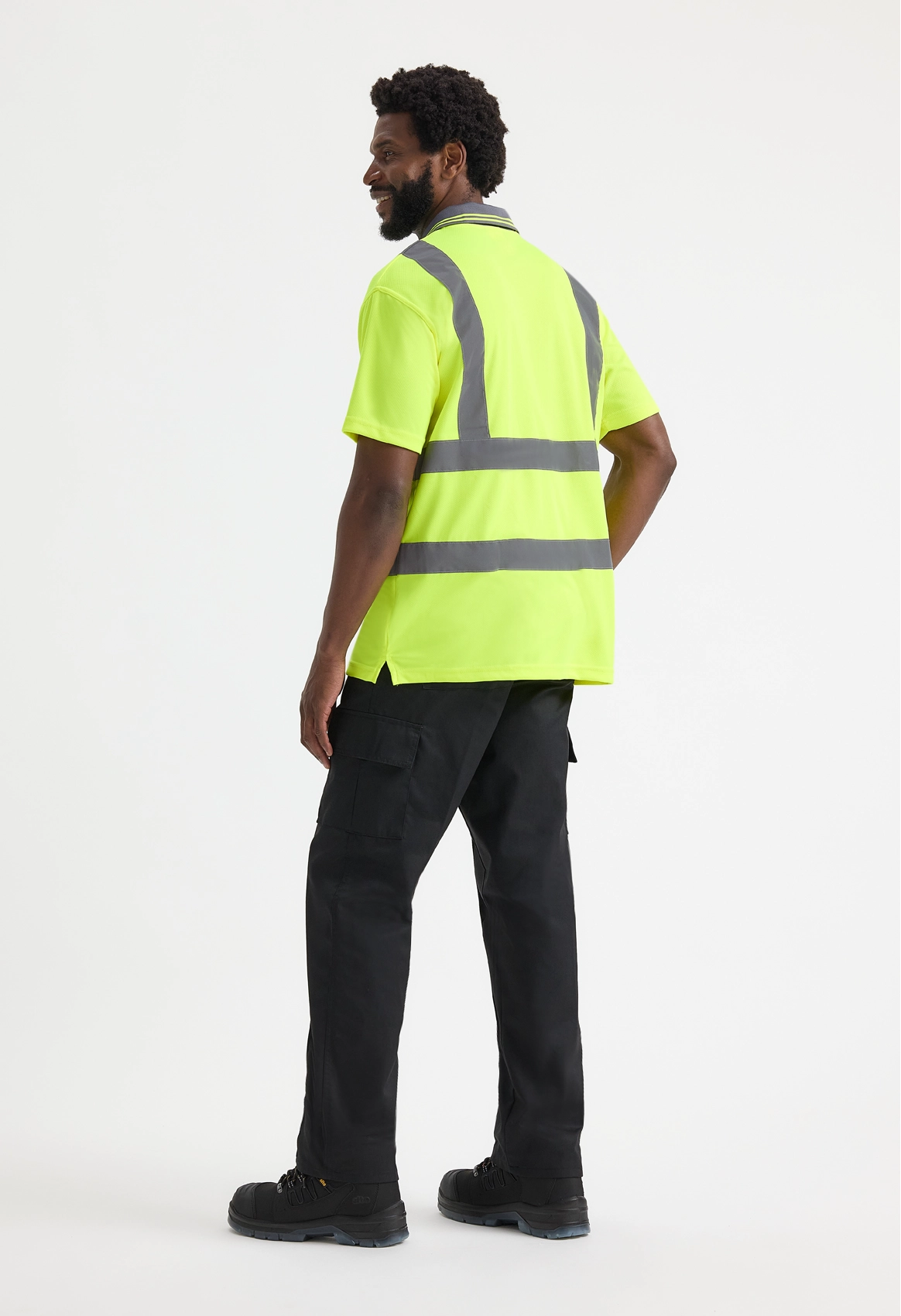 5 X Hi-Vis Polo Shirt Uneek