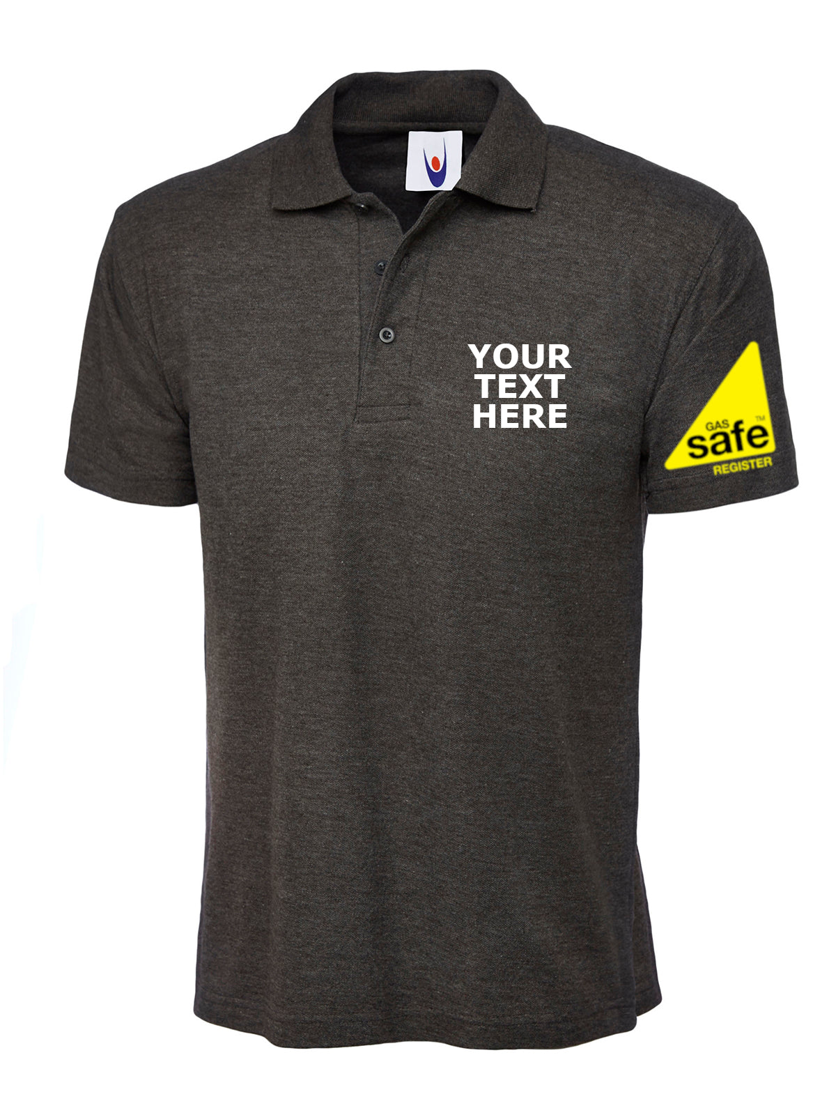 Gas Safe Polo Embroidered - Embroidered Gas Engineers polo shirt