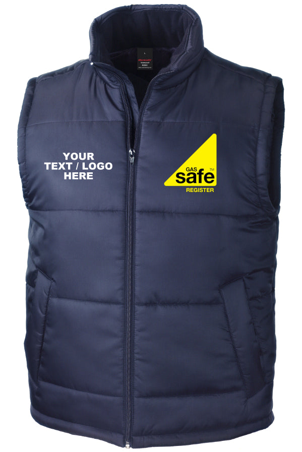 Gas Safe Logo Embroidered Bodywarmer