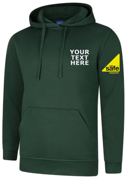 Gas Safe Logo Embroidered Hoodie