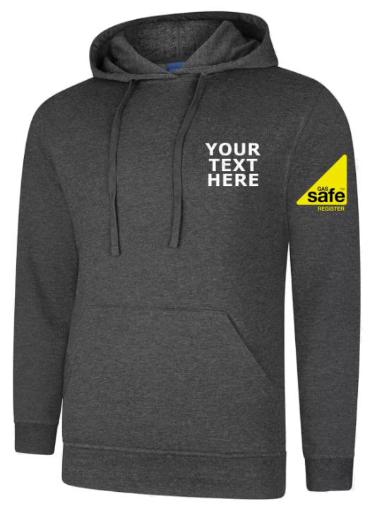 Gas Safe Logo Embroidered Hoodie