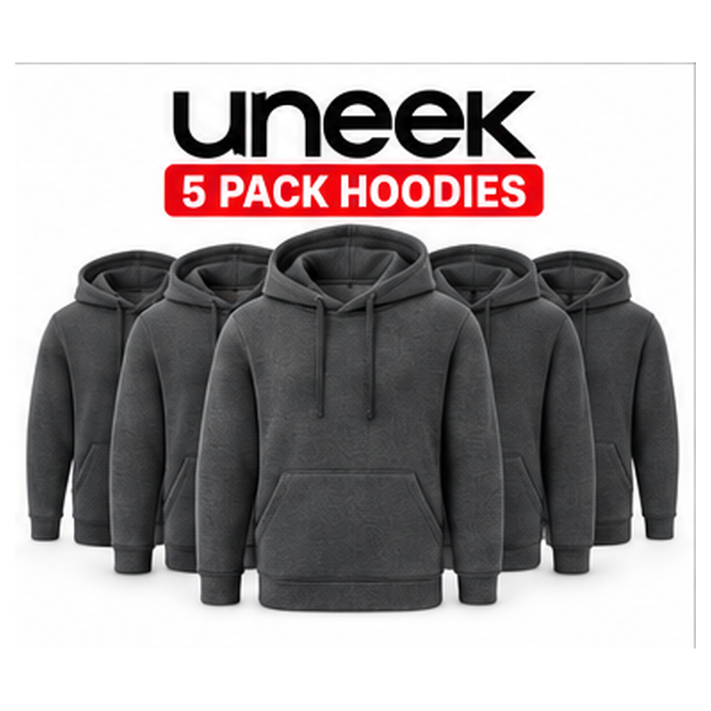 Hoodie Bundles Unisex Hoodies 5 Pack Mix & Match Colors-Sizes XS-2XL