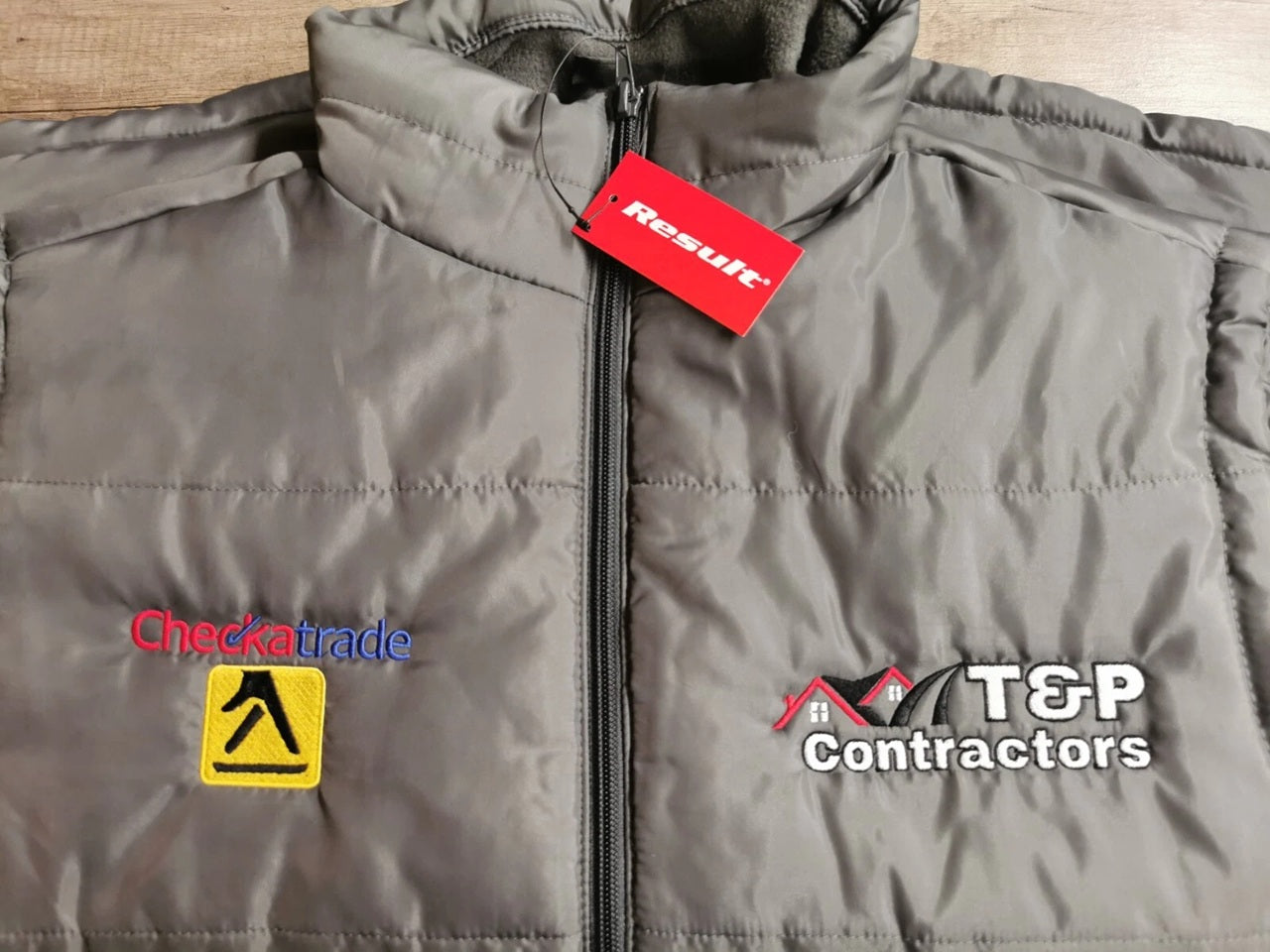Custom Embroidered Padded Bodywarmer