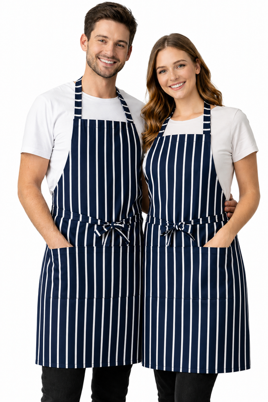 Unisex Polycotton BIB Apron With Pocket
