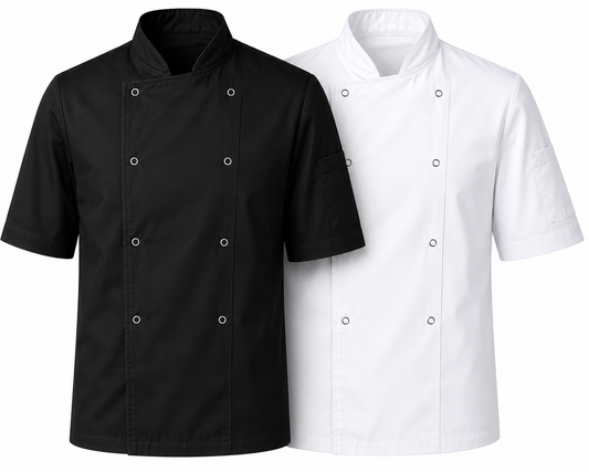 IBEX Men’s Chef Jacket Short Sleeves