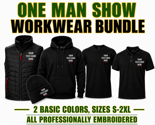 Custom Embroidered Personalised Workwear Bundle