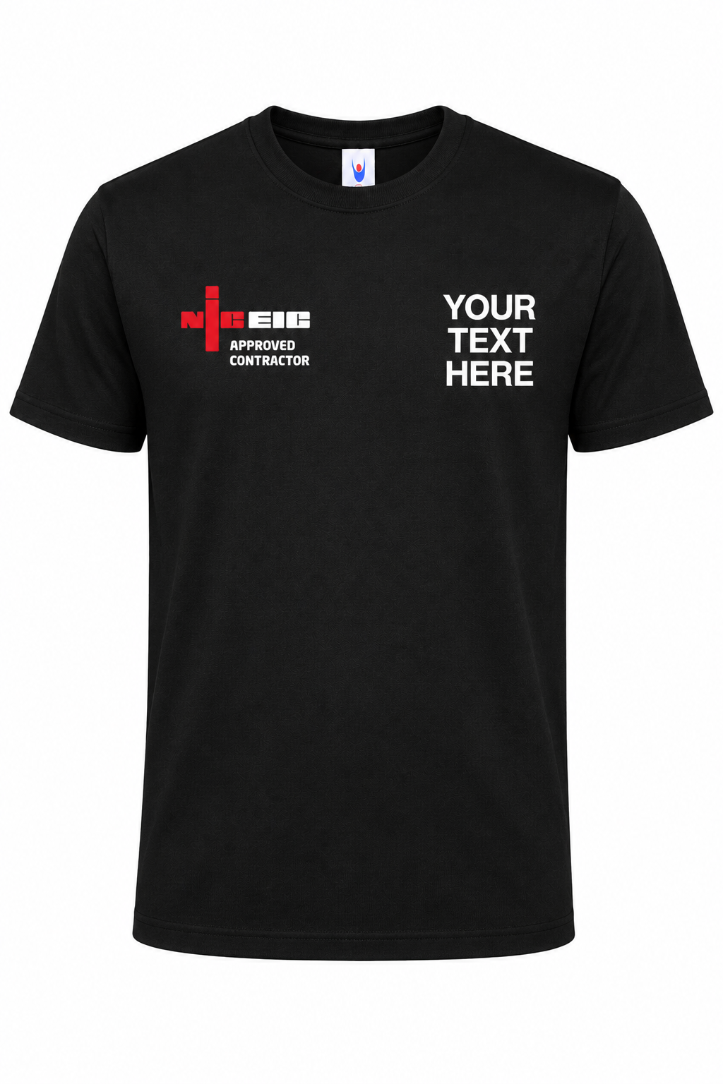 NICEIC Embroidered T-shirt  - Electricians T-shirt
