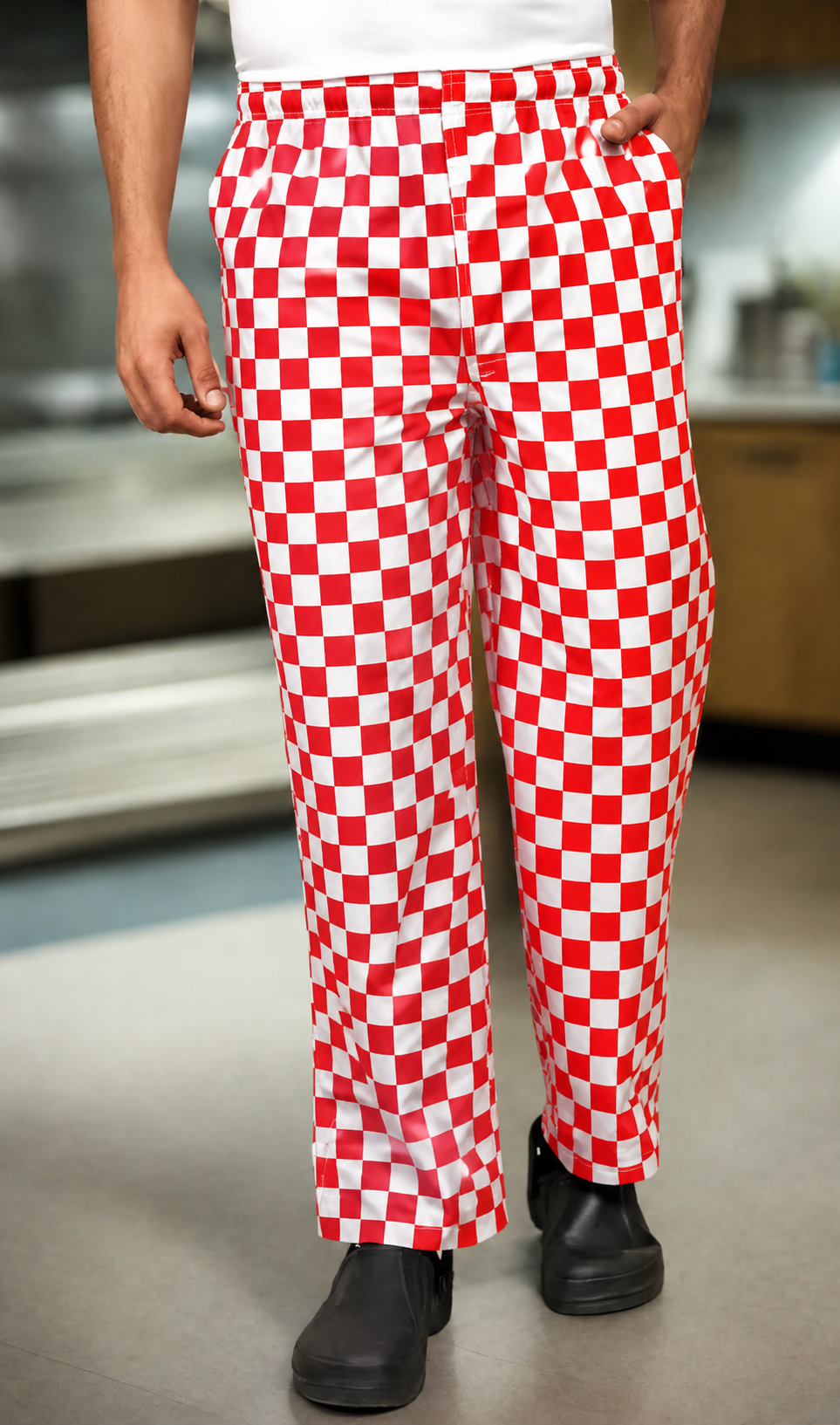 Mens Polycotton Kitchen Chef Trousers