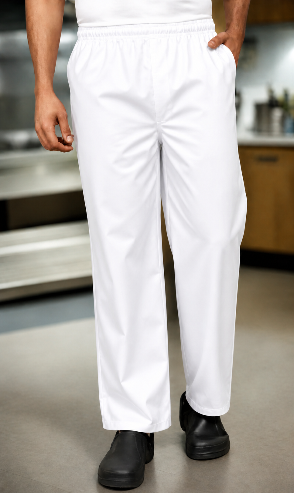 Mens Polycotton Kitchen Chef Trousers