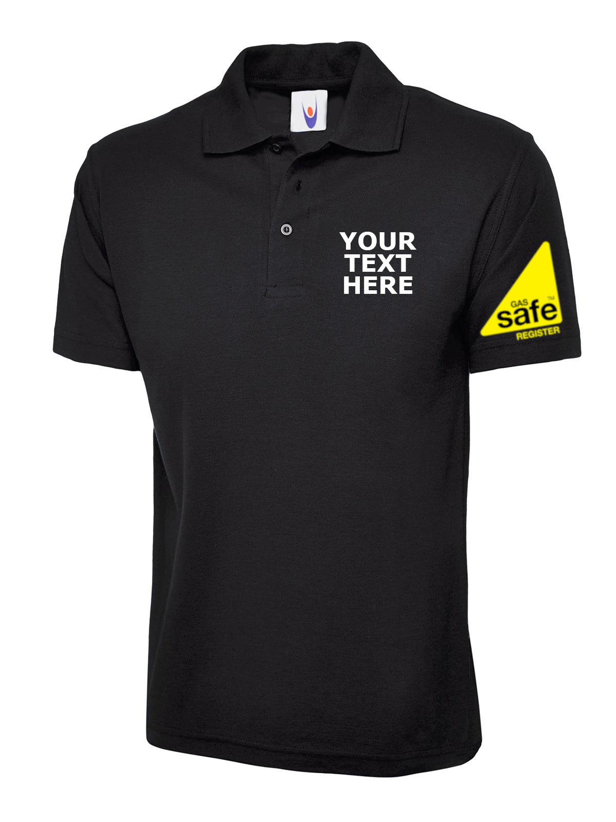 Gas Safe Polo Embroidered - Embroidered Gas Engineers polo shirt