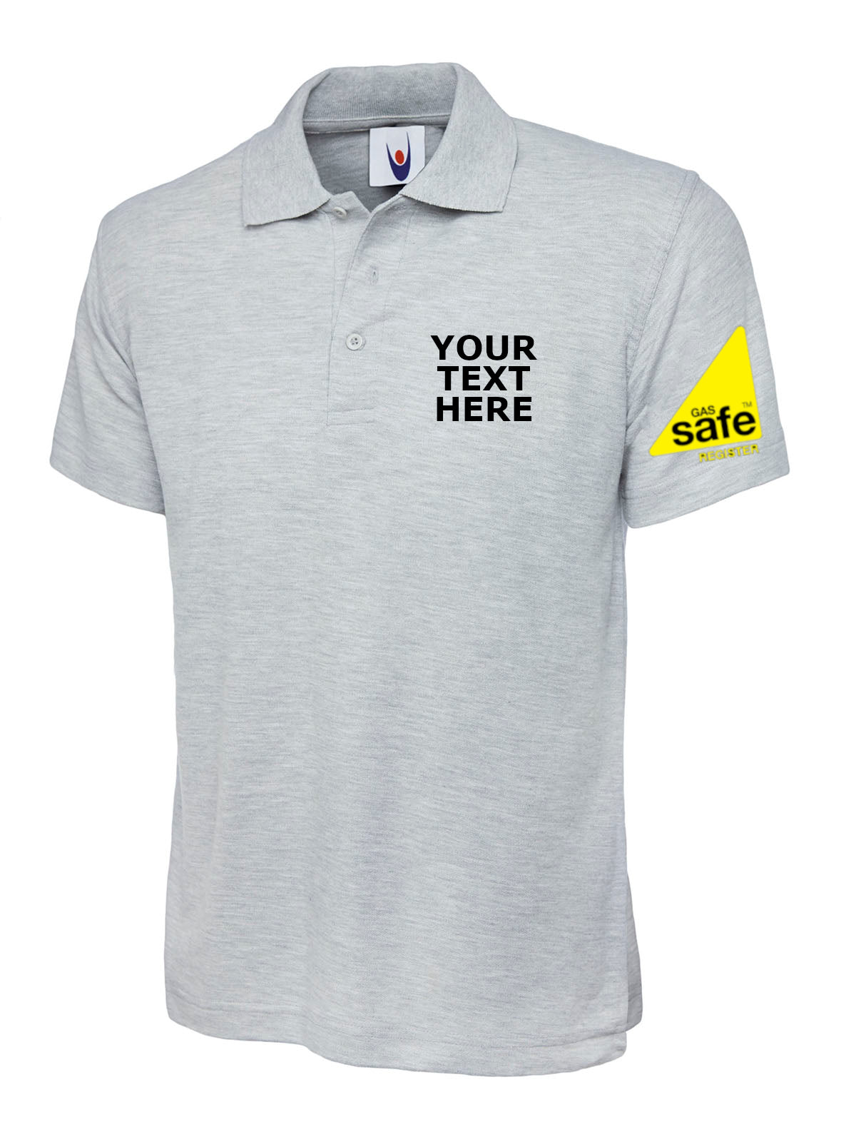 Gas Safe Polo Embroidered - Embroidered Gas Engineers polo shirt