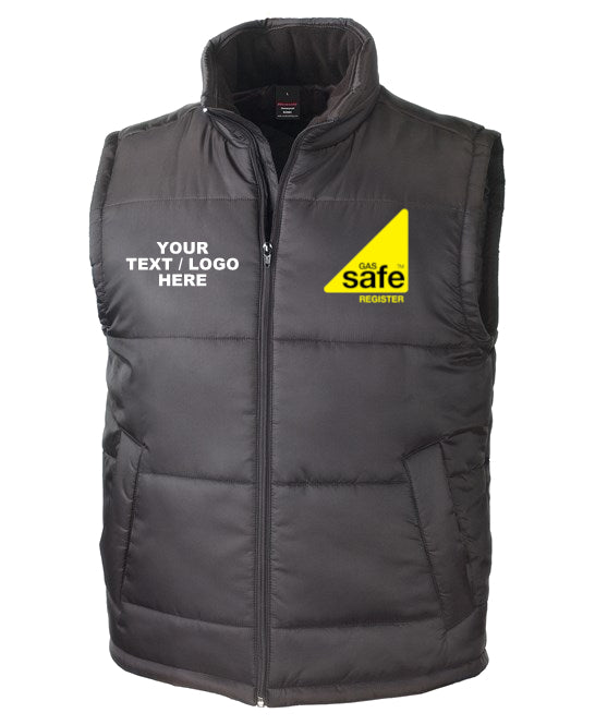 Gas Safe Logo Embroidered Bodywarmer