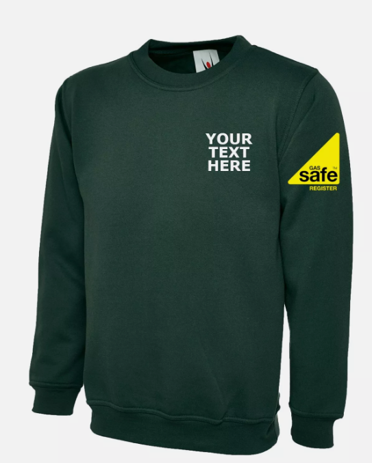 Gas Safe Logo Embroidered Sweatshirt