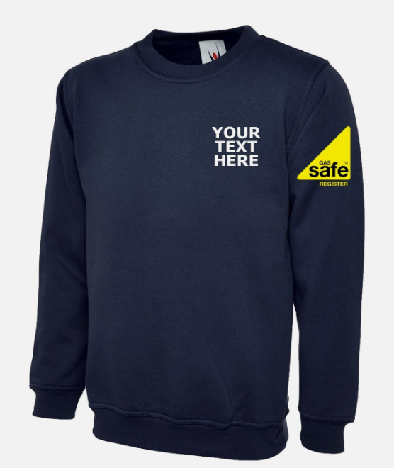 Gas Safe Logo Embroidered Sweatshirt