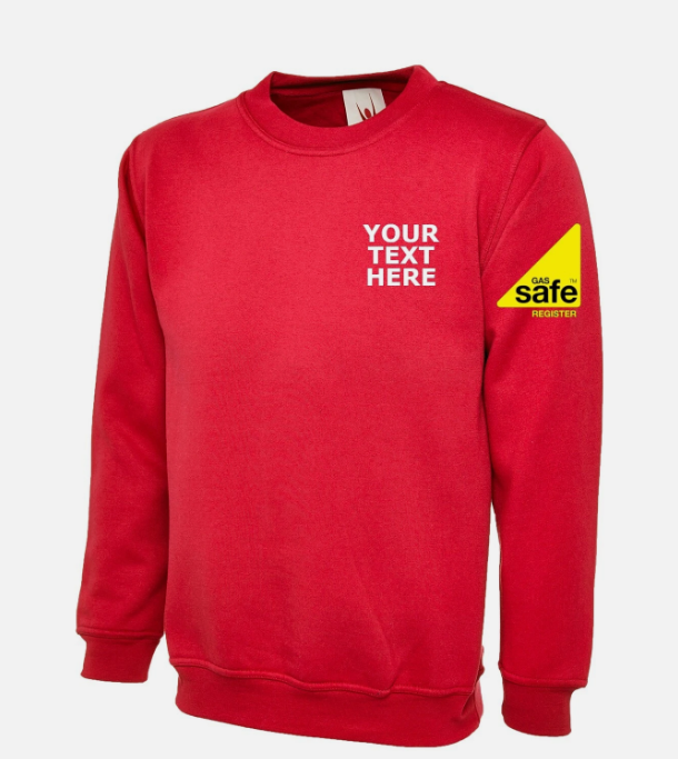 Gas Safe Logo Embroidered Sweatshirt