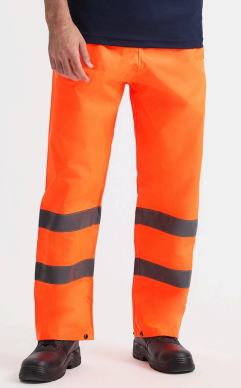 5 X Uneek Hi-Vis Trouser
