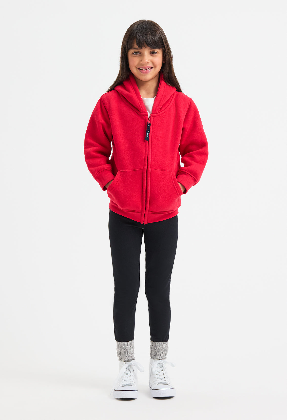 Uneek UC506 Children's Full Zip Hoodie 5 Pack
