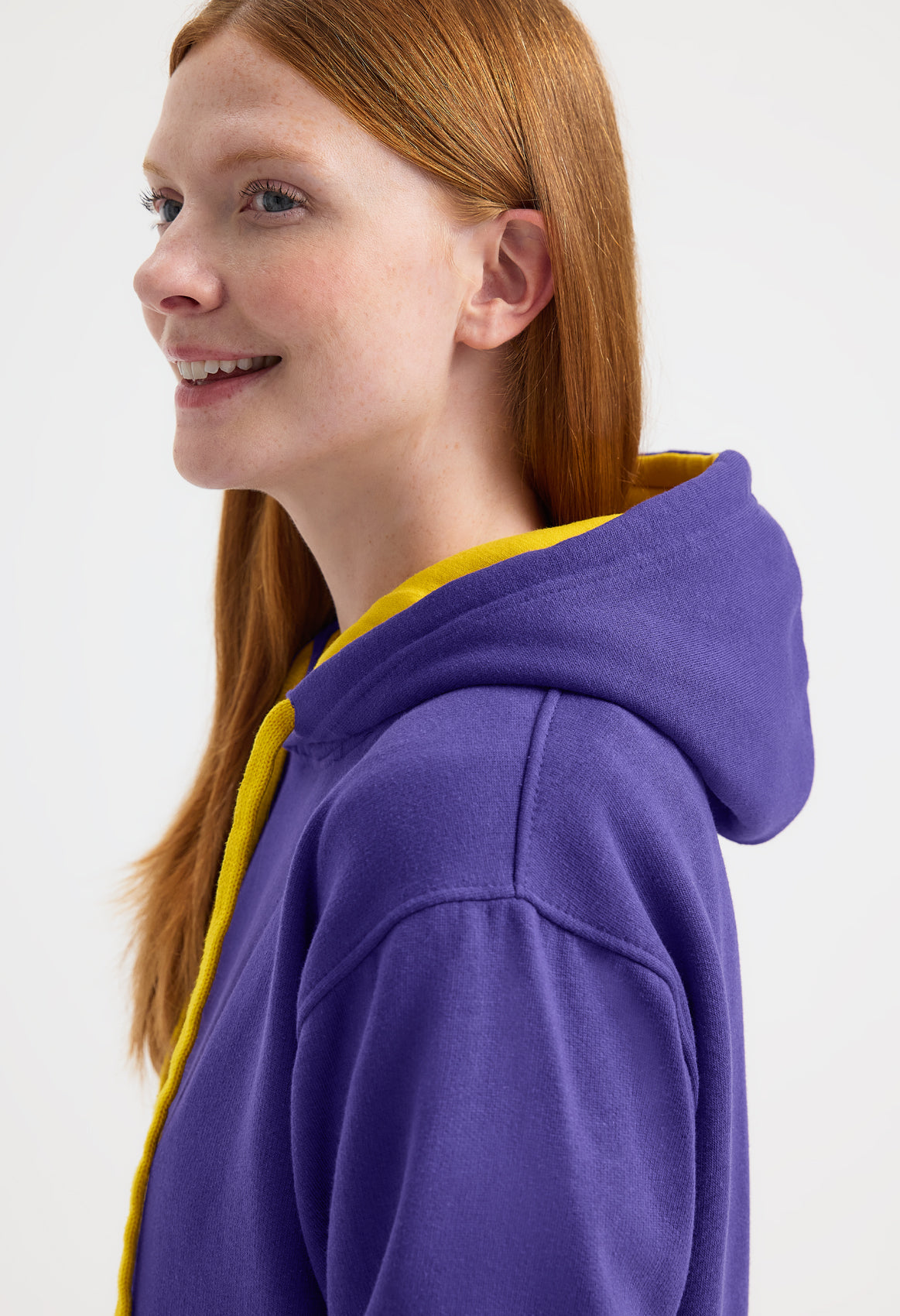 Uneek UC507 Contrast Hooded Sweatshirt
