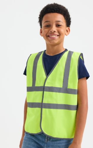 Uneek UC806 Children's Hi Vis Waist Coat