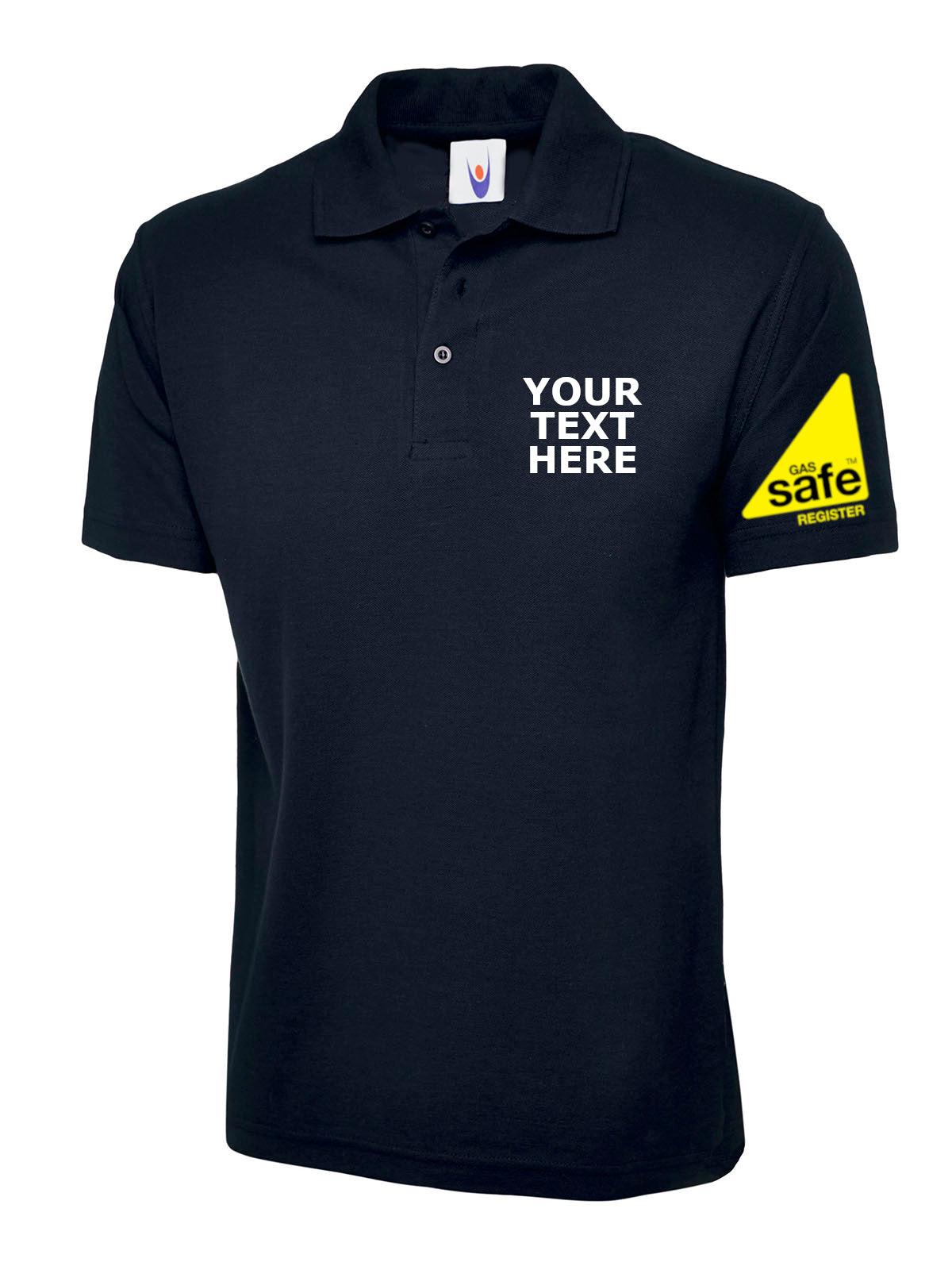 Gas Safe Polo Embroidered - Embroidered Gas Engineers polo shirt