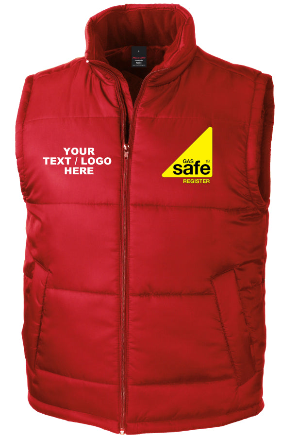 Gas Safe Logo Embroidered Bodywarmer
