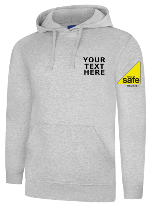 Gas Safe Logo Embroidered Hoodie