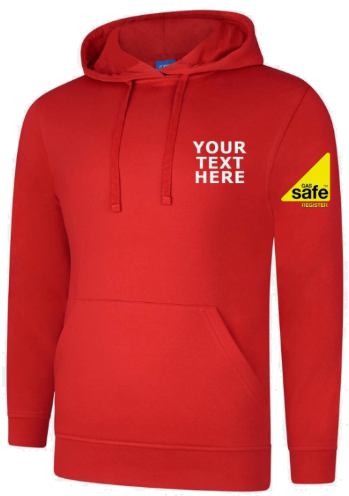 Gas Safe Logo Embroidered Hoodie